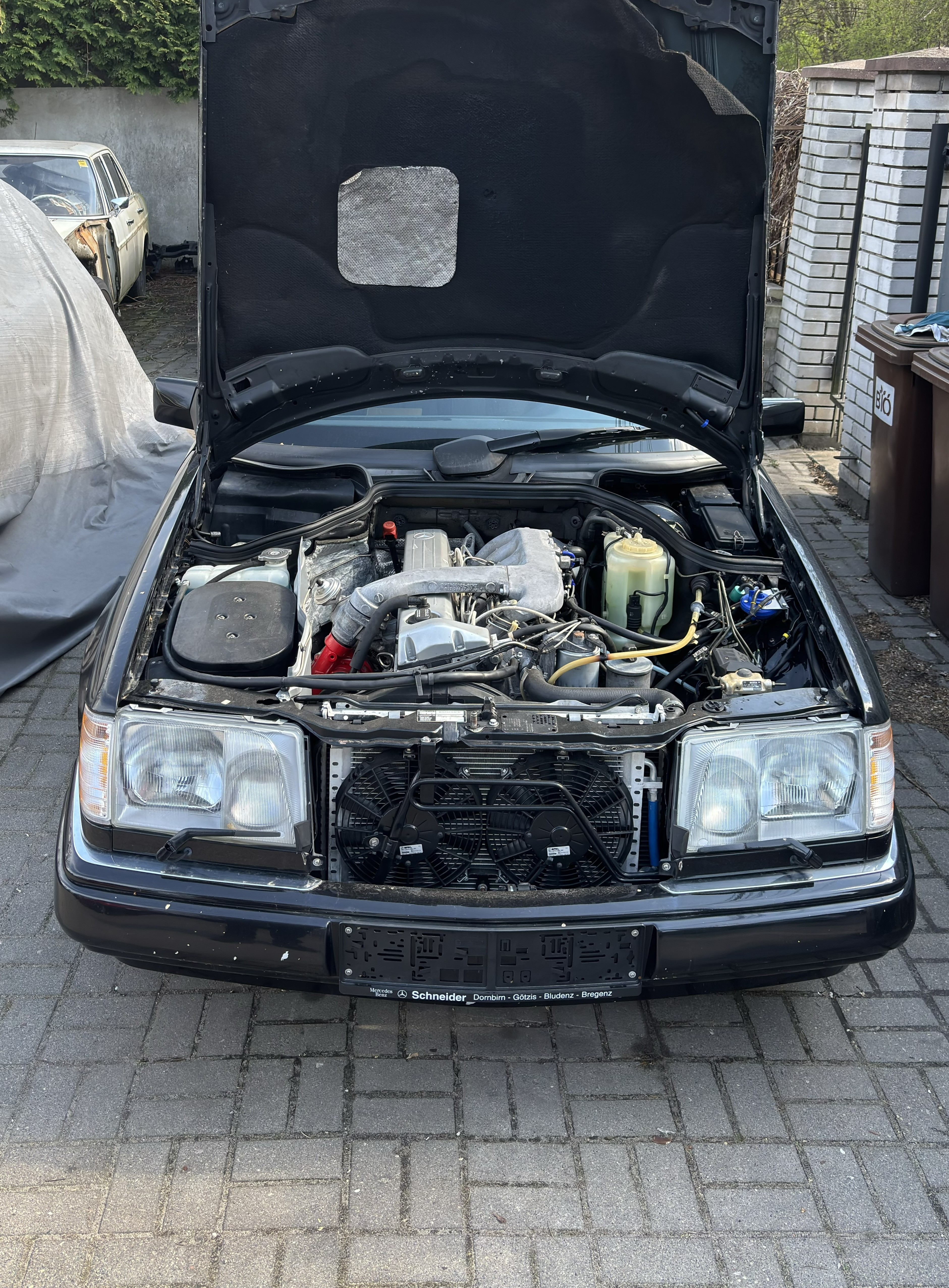 Mercedes W124 po renowacji w Turbo Franek